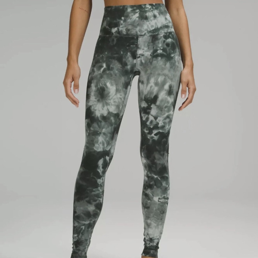 Lululemon Align High Rise Pant 25” Diamond Dye Starlight Smoked Spruce